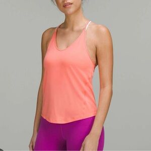 Lululemon woman’s size 8 silk yoga tank